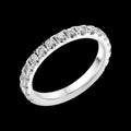 0.50 TCW Round Diamond Pave Band