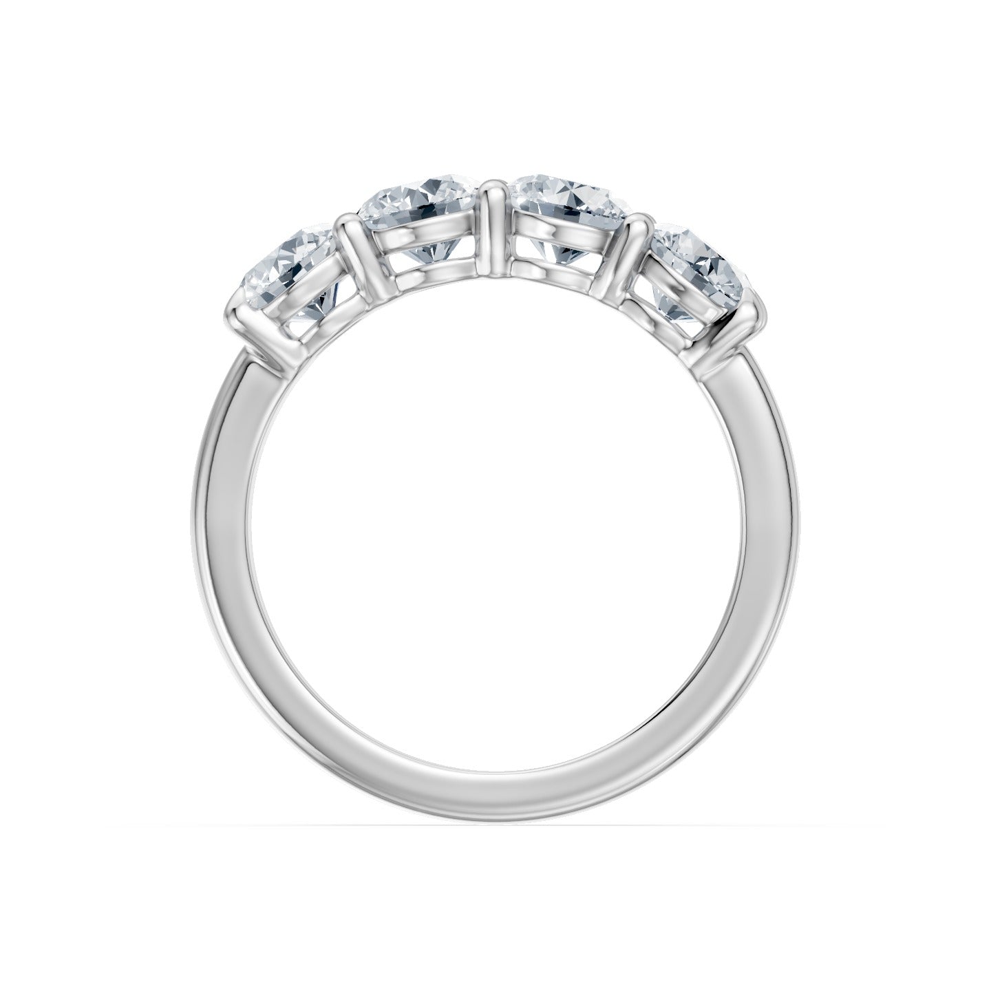 2CTW Four Stone Diamond Band