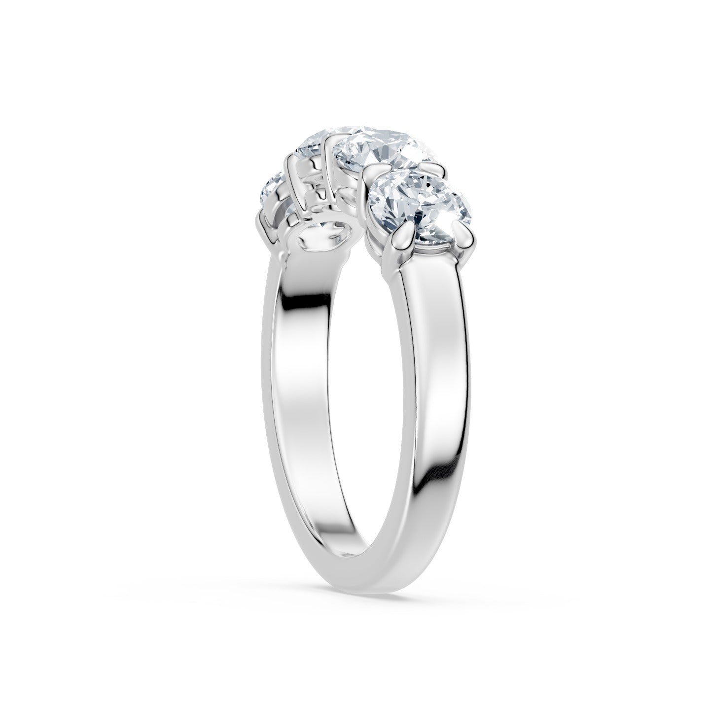 2CTW Four Stone Diamond Band