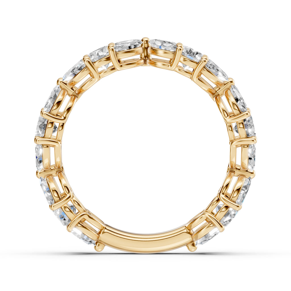 3.20TCW Marquise & Round Diamond Band