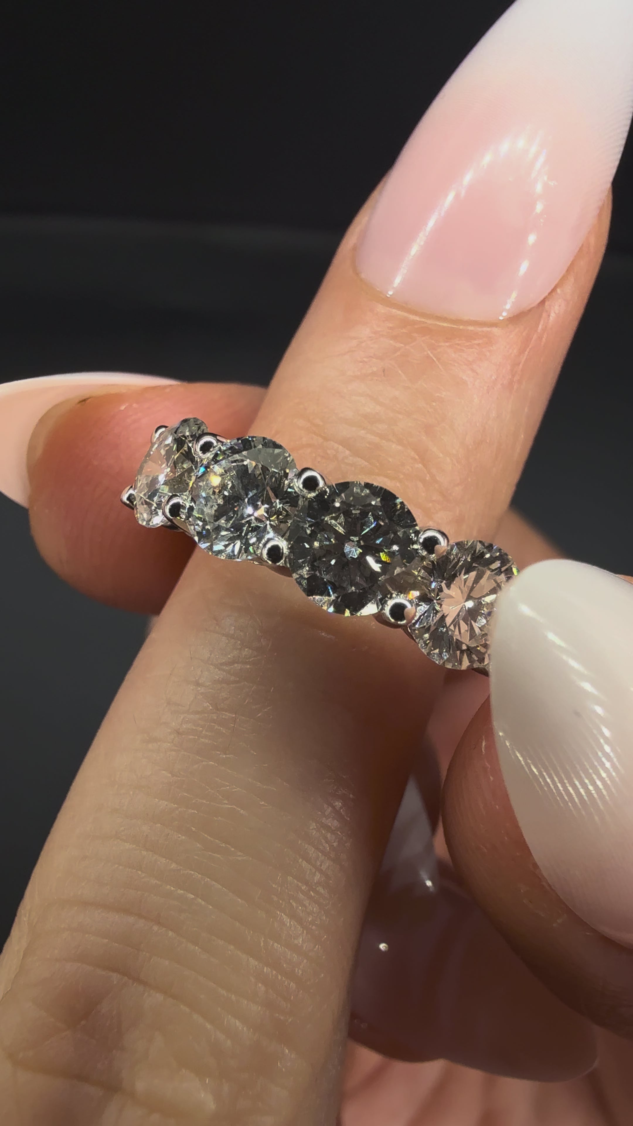 2CTW Four Stone Diamond Band