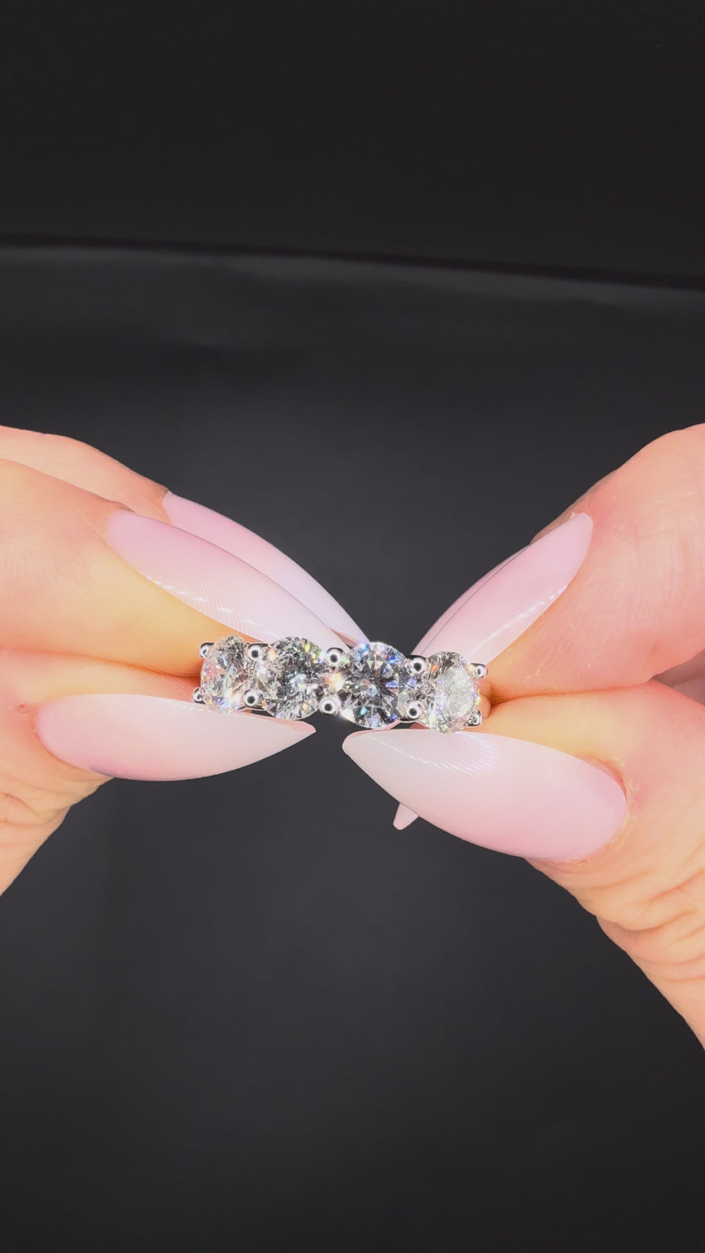 2CTW Four Stone Diamond Band