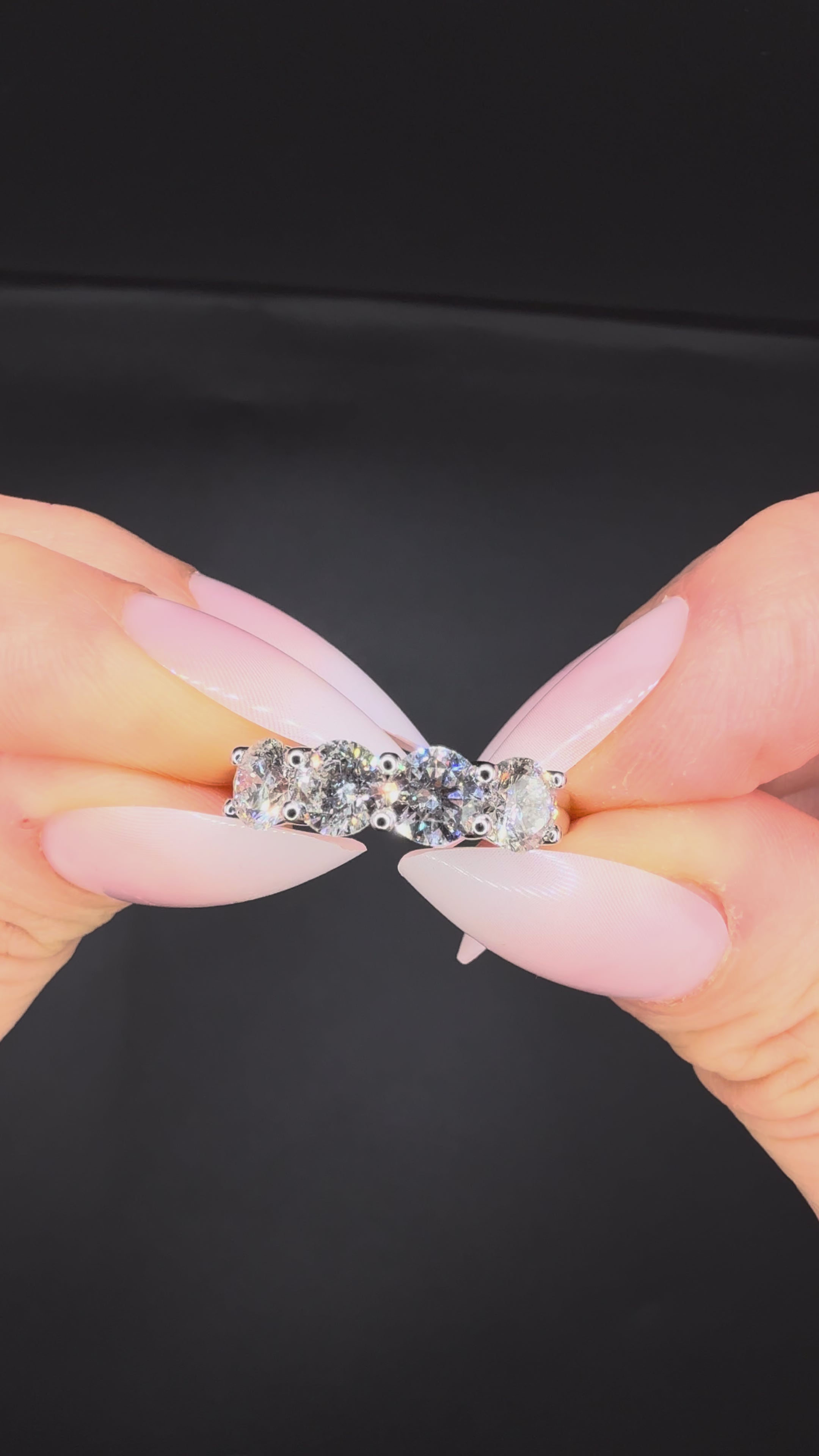 2CTW Four Stone Diamond Band